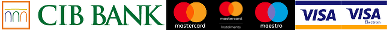 Accepted types of bank cards